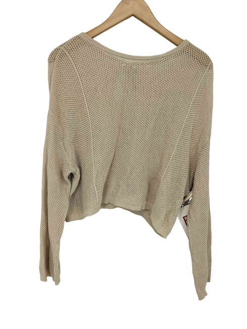 ユナイテッドアローズグリーンレーベルリラクシング UNITED ARROWS green label relaxing メッシュ クロップド 2WAY プルオーバー ニット ―ウォッシャブル― レディース