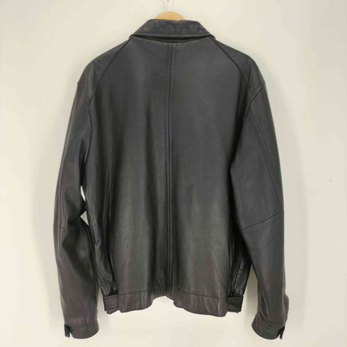 KENNET COLE newyork 本革 裏起毛 レザージャケット メンズ import:L