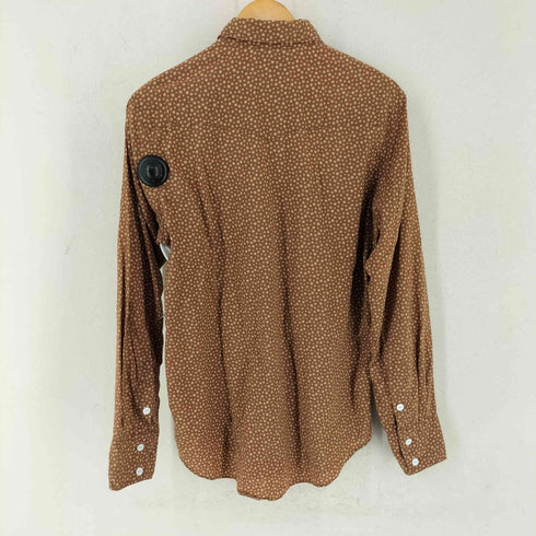 ダブルアールエルラルフローレン RRL RALPH LAUREN 総柄 ネコ目ボタン L/S ウエスタンシャツ メンズ M