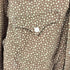ダブルアールエルラルフローレン RRL RALPH LAUREN 総柄 ネコ目ボタン L/S ウエスタンシャツ メンズ M