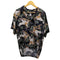 ジャングルストーム JUNGLE STORM 90S CATCH THE SKY 盆栽 鷲 柄 S/S アロハシャツ メンズ import:L