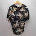 ジャングルストーム JUNGLE STORM 90S CATCH THE SKY 盆栽 鷲 柄 S/S アロハシャツ メンズ import:L