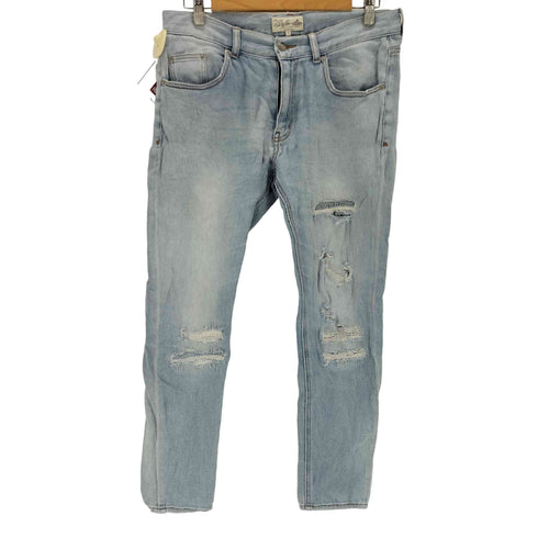ザダファーオブセントジョージ The DUFFER of ST.GEORGE ダメージ加工スキニーデニム メンズ L