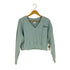 ナイキ NIKE 25SS フェニックス フリース ウィメンズ オーバーサイズド Vネック クロップド トップ / Nike Sportswear Phoenix Fleece Women's Oversized V-Neck Cropped Top レディース import:M