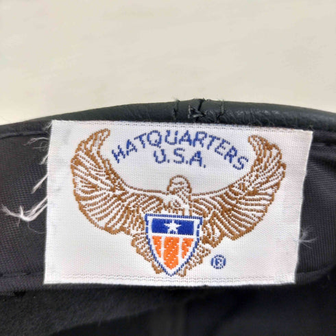 HENSCHEL レザー6パネルキャップ メンズ