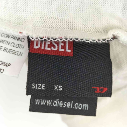 ディーゼル DIESEL Y2K プリントデザイン カットアウト タンクトップ レディース import:XS