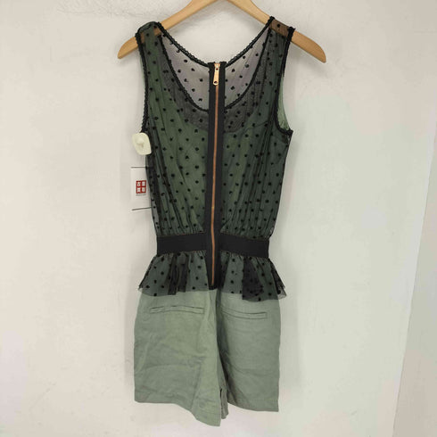 ディーゼル DIESEL ドット柄 シースルー オールインワン レディース