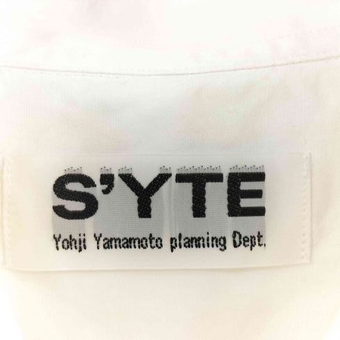 サイト SYTE BROAD REGULAR COLLER LONG SHIRT メンズ JPN:3