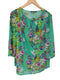 ローラアシュレイ LAURA ASHLEY フラワー転写ブラウス レディース EUR:38
