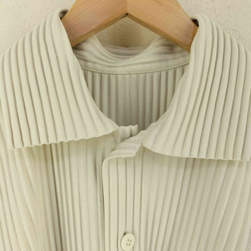 オムプリッセイッセイミヤケ HOMME PLISSE ISSEY MIYAKE L/S プリーツ ポロシャツ メンズ JPN:2
