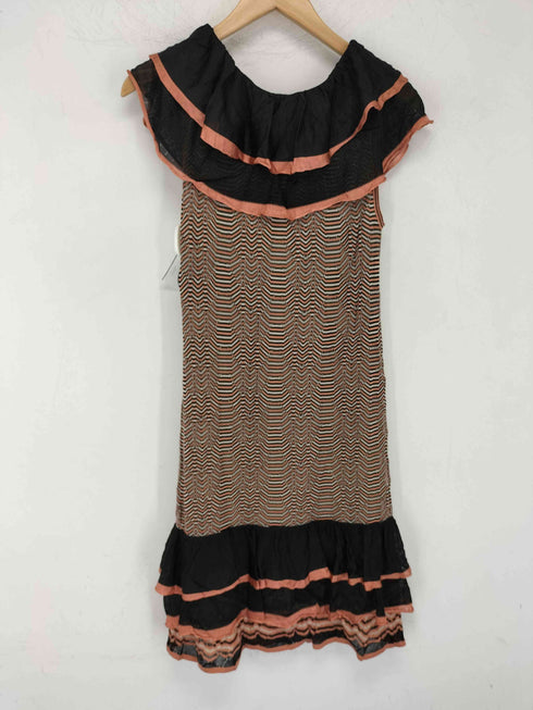 ミッソーニ MISSONI ウールレーヨン ニットワンピース レディース EUR:42