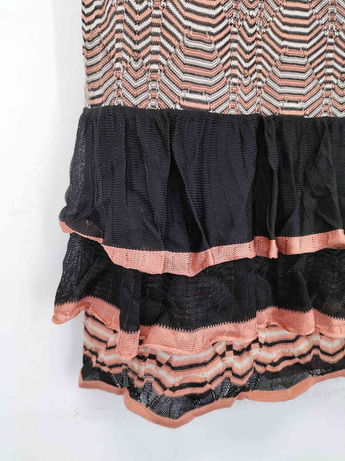 ミッソーニ MISSONI ウールレーヨン ニットワンピース レディース EUR:42