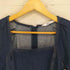 ザラ ZARA スクエアネックロングデニムワンピース レディース import:XS