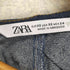 ザラ ZARA スクエアネックロングデニムワンピース レディース import:XS
