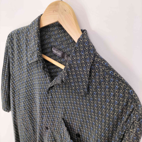 Sedgefield 総柄 S/S レーヨン シャツ メンズ import:L