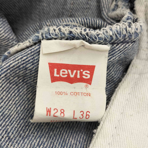 リーバイス Levis USA製 501 デニムパンツ レディース 28X36