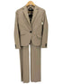 バーバリーロンドン BURBERRY LONDON 1B テーラード ジャケット パンツ スカート 3点 セットアップ レディース ジャケット:38 パンツ スカート:40