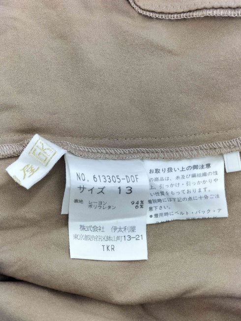 イタリヤ 伊太利屋 ラインストーンカットソー レディース JPN:13号