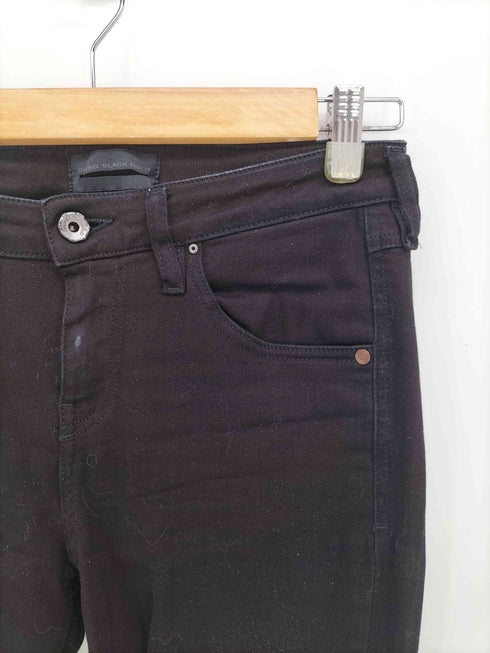 ディーゼルブラックゴールド DIESEL BLACK GOLD イタリア製 裾ジップ ストレッチ スキニーデニム レディース