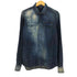 ディーゼル DIESEL NEW- SONORA ヴィンテージ加工ウエスタンデニムシャツ メンズ import:L