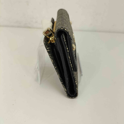 アナスイ ANNA SUI フラワー型押し ウォレット レディース