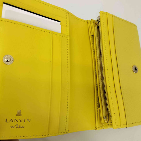 ランバンオンブルー LANVIN en Bleu フラワーチャーム ウォレット レディース