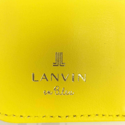ランバンオンブルー LANVIN en Bleu フラワーチャーム ウォレット レディース