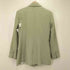 ザラ ZARA LIGHT GREEN FITTED DOUBLE-BREASTED BLAZER ダブルテーラードジャケット レディース import:M