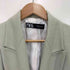 ザラ ZARA LIGHT GREEN FITTED DOUBLE-BREASTED BLAZER ダブルテーラードジャケット レディース import:M