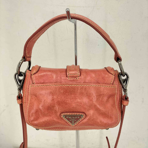 プラダ PRADA レザー ミニ ショルダーバッグ レディース