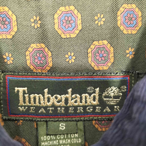 ティンバーランド Timberland 90s WEATHERGEAR コーデュロイ L/S シャツ メンズ import:S