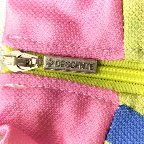 デサント descente 80-90S マルチカラー サイクリング ジャージ メンズ