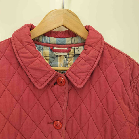 エルエルビーン L.L.Bean 裏地 チェック THERMORE キルティング ジャケット レディース import:XL