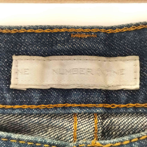 N NUMBER 02SS MODERN AGE期 パッチワーククラッシュデニムパンツ Y2K メンズ JPN:3