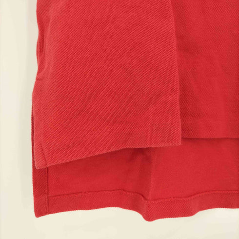 ポロバイラルフローレン Polo by RALPH LAUREN CUSTOM FIT ポニー刺繍 鹿の子 S/S ポロシャツ メンズ import:M