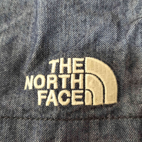 ザノースフェイス THE NORTH FACE NYLON DENIM VERSATILE SHORT ナイロン デニム バーサタイル ショーツ メンズ JPN:L
