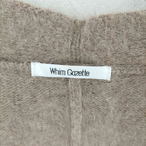 ウィムガゼット Whim Gazette FOXカーディガン レディース FREE