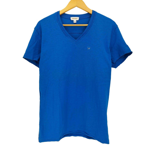 ディーゼル DIESEL ロゴ インサイドアウト Vネック S/S Tシャツ メンズ import:L