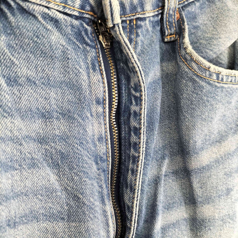 ザラ ZARA ハイライズストレート バルーンデニムパンツ レディース JPN:36