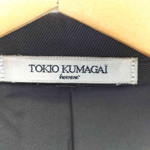 トキオクマガイ TOKIO KUMAGAI HOMME 5B ウールテーラードジャケット メンズ L