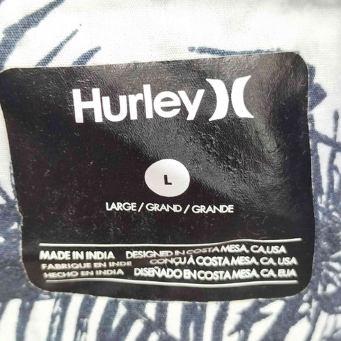 ハーレー Hurley トロピカル パターン S/S アロハ シャツ メンズ import:L