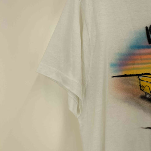 スクリーンスターズ SCREEN STARS 80-90S USA製 カー プリント クルーネック ショートスリーブ Tシャツ メンズ import:XL