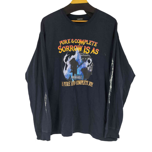 ページボーイリム PAGEBOYLIM 両面プリント L/S Tシャツ レディース JPN:L