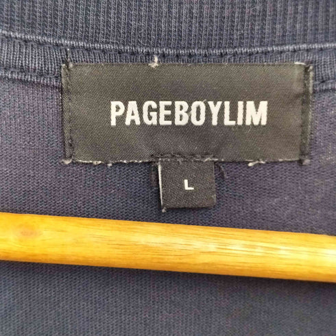 ページボーイリム PAGEBOYLIM 両面プリント L/S Tシャツ レディース JPN:L