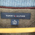 トミーヒルフィガー TOMMY HILFIGER ロゴ刺繍 リブ編み コットン ドライバーズニット ジャケット メンズ import:XL