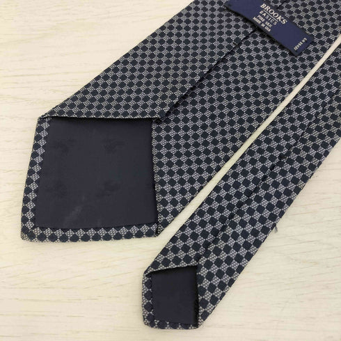 ブルックスブラザーズ BROOKS BROTHERS 総柄 USA製 シルク ネクタイ メンズ