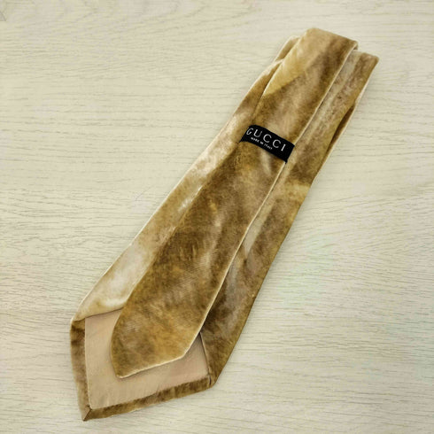 グッチ GUCCI イタリア製 ベロア ネクタイ メンズ