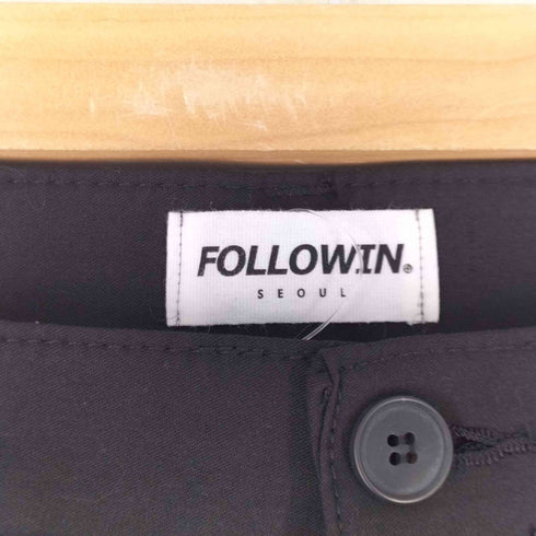 FOLLOWIN レーヨン混 ワイドパンツ メンズ FREE