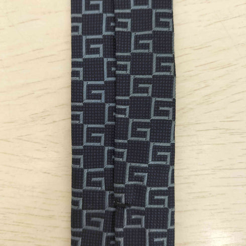グッチ GUCCI 総柄 イタリア製 シルク ネクタイ メンズ