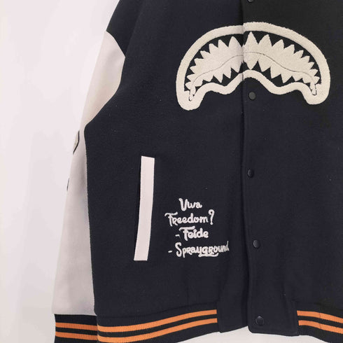 SPRAYGROUND FEIDE 刺繍 スタジアムジャケット メンズ XXL